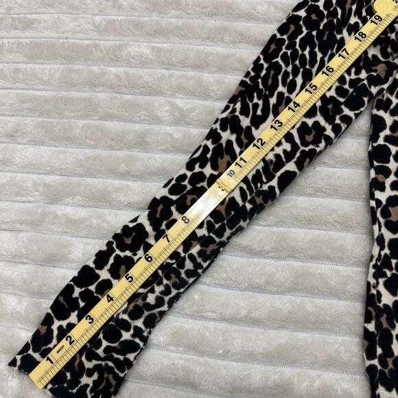 J crew Women Leopard Pattern Sweater Size Medium - Picture 6 of 8